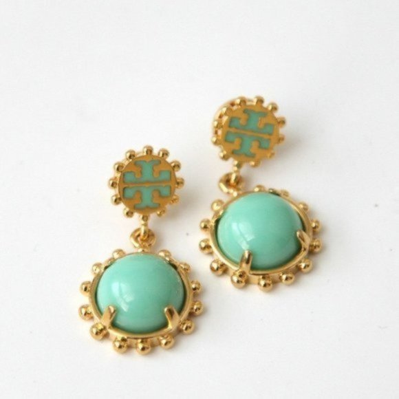 Tory Burch Enamel Stud Earrings